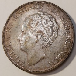 2,5 GULDEN 1930 moneta in argento